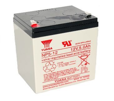Battery SAL 12-4S EDGE, 12V 5Ah, maintenance free