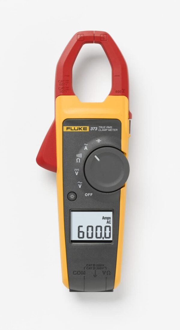 Fluke 373 True RMS AC Clamp Meter, 600 A