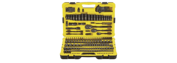 Stanley Professional Black Chrome Socket Set, 229-pc