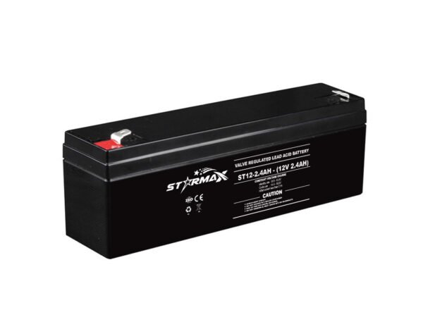 STARMAX 12V 2.4AH Sealed Lead Acid, VRLA Maintenance Free Battery