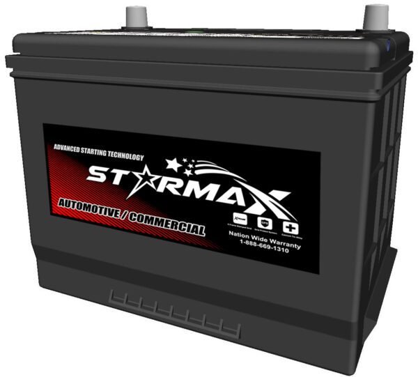 Starmax Premium Group 124R - 680CCA Automotive Starting Battery, 12 Volt - Top Terminal - Image 3