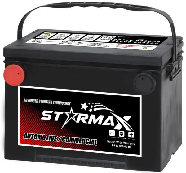 Starmax Premium Group 78 - 750CA, 600CCA, 110RC  Automotive Starting Battery 12 Volt -  Side Terminal