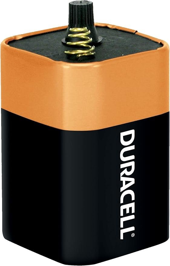 Duracell MN908 Coppertop Lantern Spring Top Battery – 6V (Priced per Battery) 1 Duracell MN908 Coppertop Lantern Spring Top Battery – 6V (Priced per Battery)