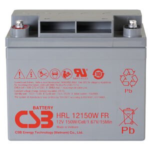 CSB HRL12150WGFR 12V 37Ah Sealed Lead Acid Battery with I2/M6 Terminal