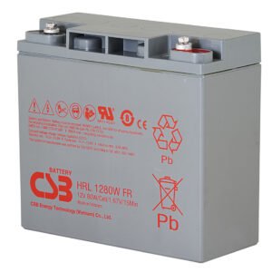 CSB HRL1280W 12V 20Ah Sealed Lead Acid Battery with I1/M5 Terminal