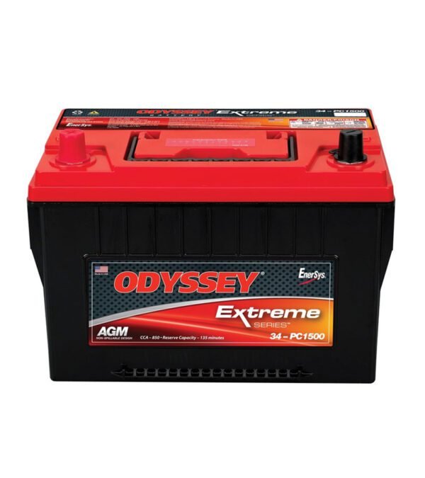 Odyssey ODX-AGM34 34-PC1500T Extreme Series Engine Start Battery - 4 Year Warranty