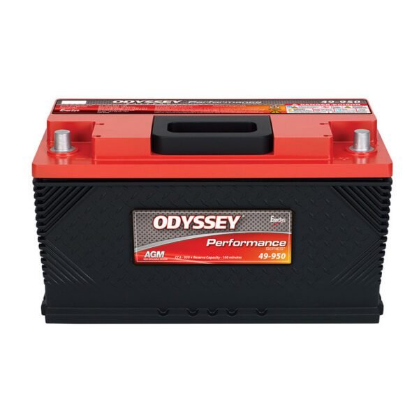 Odyssey ODP-AGM49 H8 L5 PC 49-950 Performance Series Engine Start Battery - 3 Yr Warranty / 2yr Wrty For APU/Cycling