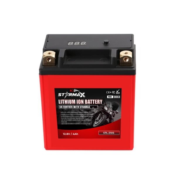 Starmax LITH-X4 Lithium Motorcycle Battery- 12V 4Ah (280CCA)