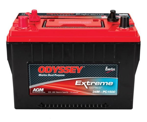 Odyssey ODX-AGM34M 34M PC1500ST Extreme Series Marine Battery - 3 Year Warranty