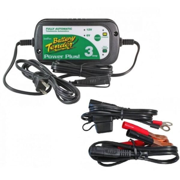 Battery Tender Plus 6V/12V 3A Charger - 022-0202-DL-WH