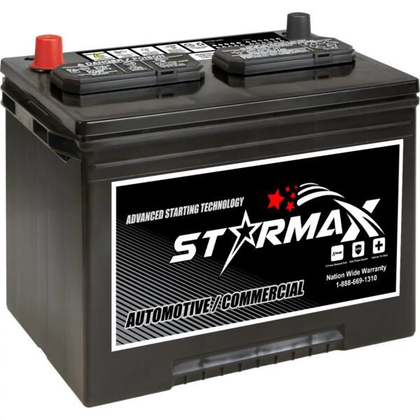 Starmax Silver Group Size 24F Auto/Car/Truck Battery, 700 CCA