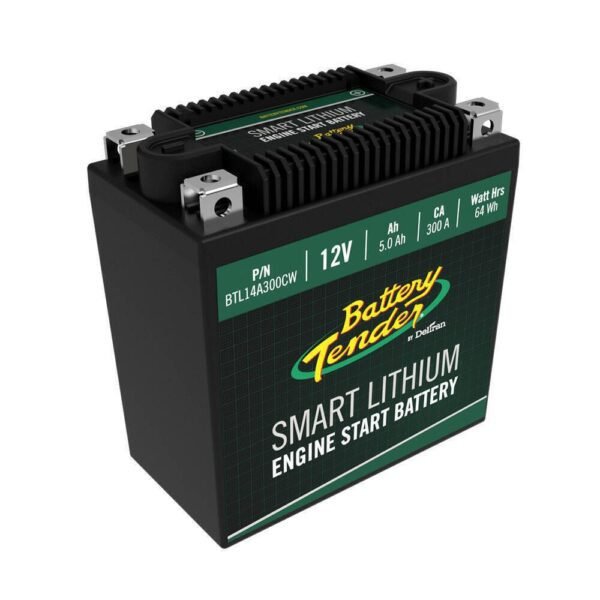 Battery Tender 5.0AH 300CA BMS Lithium Engine Start Battery - BTL14A300CW