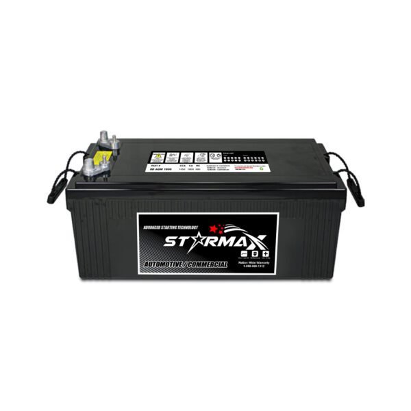 Starmax Silver Group Size 8D D4 John Deere (TY26782) Commercial Battery, 800CCA, 230RC, 950CA