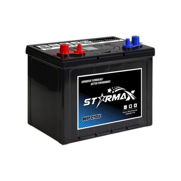 Starmax Silver 24DC-80 Group 24 Deep Cycle Marine / RV Battery 80AH @20HR Rate