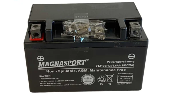 Magnasport YTZ10S Factory Activated, Maintenance Free