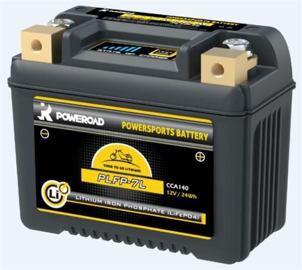 Poweroad PLFP - Lithium Powersport Battery PLFP-7L CCA 140A