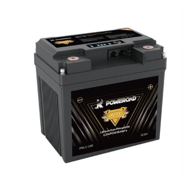 POWEROAD 12V BCI Group U1R LiFePO4 Rechargeable Battery