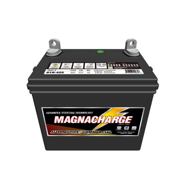 Magnacharge U1R-425 Group U1R Garden Tractor and snowmobile Battery, 300CCA, 375CA, 40RC