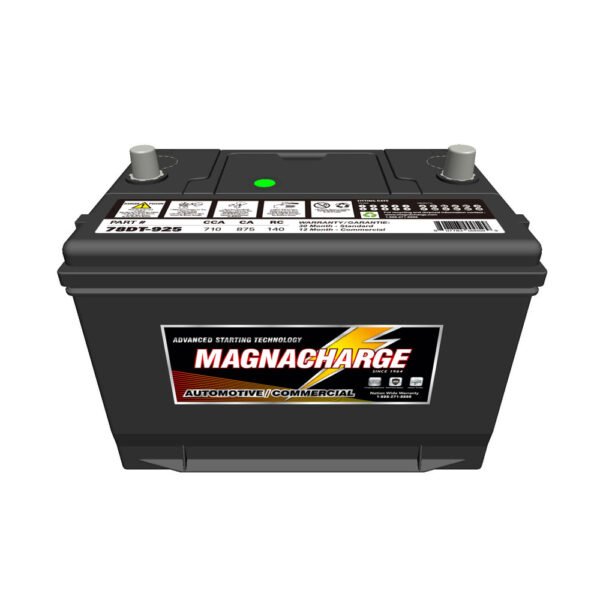 Magnacharge 78DT-925 Group 78DT, Automotive Starting Battery, 710CCA, 875CA, 70RC