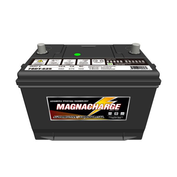 Magnacharge 78DT-625 Group 78DT, Automotive Starting Battery, 550CCA, 675CA, 100RC