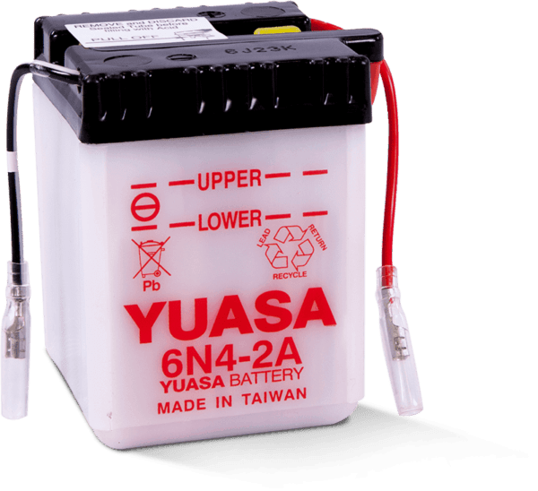 Yuasa 6N4-2A-5 Conventional Battery 6Volts