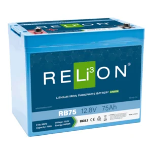 Relion RB24V50 24V 50Ah LiFePO₄ Deep Cycle Lithium Battery – Group 31 – LITH24-50