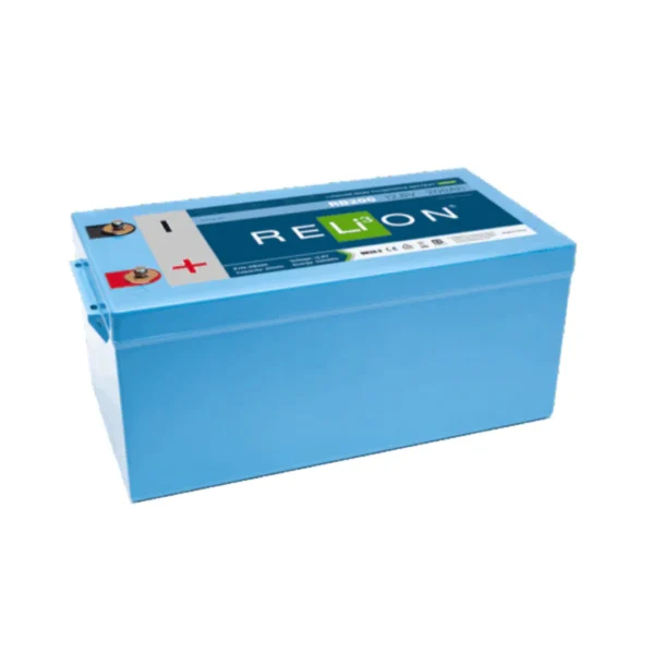 RELION RB200 LITH12-200 12V 200Ah LiFePO4 Deep Cycle Lithium Battery - Group 8D