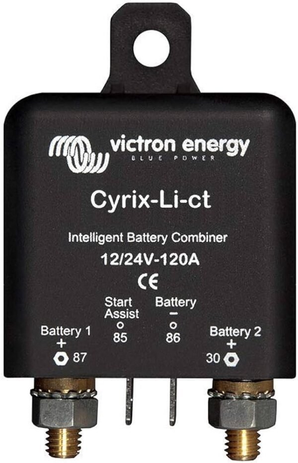 Victron Energy Cyrix-Li-ct 12/24V-120A intelligent Li-ion battery combiner | CYR010120412