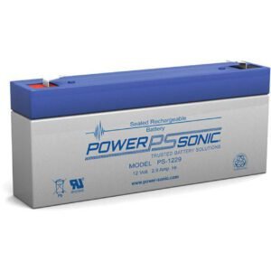 Power-Sonic PS-1229L 12V 2.9Ah Sealed Lead Acid Battery (F1 Terminal)