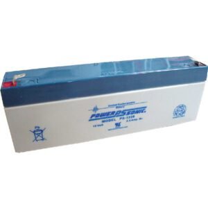 Power-Sonic PS-1220, 12V 2.5Ah Sealed Lead Acid Battery (F1 Terminal)
