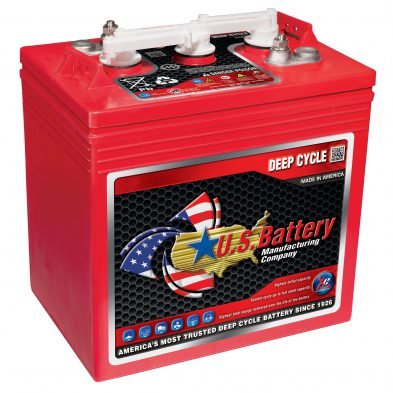 US Battery US-125XC2 6V 242Ah Deep Cycle Flooded Battery – Group GC2 (US125-DUL) 1 US Battery US-125XC2 6V 242Ah Deep Cycle Flooded Battery – Group GC2 (US125-DUL)