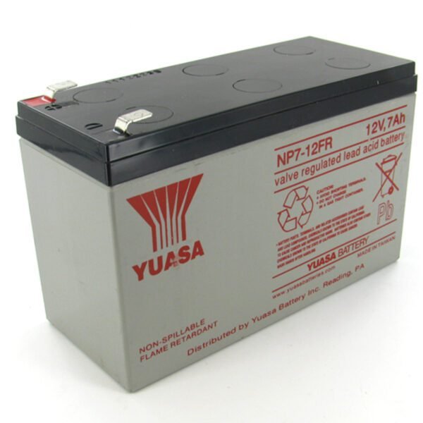 Yuasa NP7-12FR-F2 12V 7Ah Sealed Lead Acid Battery (Flame Retardant)