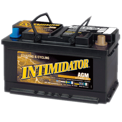 DEKA 9A94R Group 94R AGM Intimidator Automotive Commercial Battery