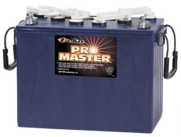 Deka GC12T Pow-R-Surge Group GC12 12V 150Ah Golf Car, EV, Motive Power Deep Cycle Service Battery