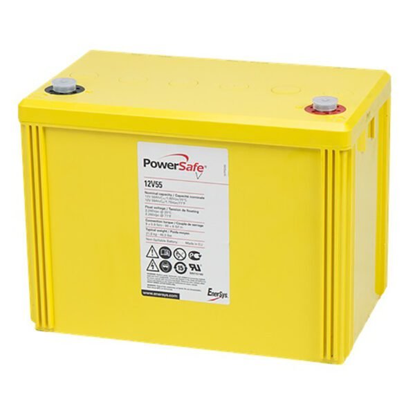 EnerSys PowerSafe 12V55 Battery 12.0v 56.0Ah