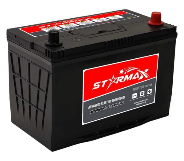 Starmax Quantum 24-1000 Group 24 Auto/ Car/Truck Battery, 1000CA, 800CCA, RC145