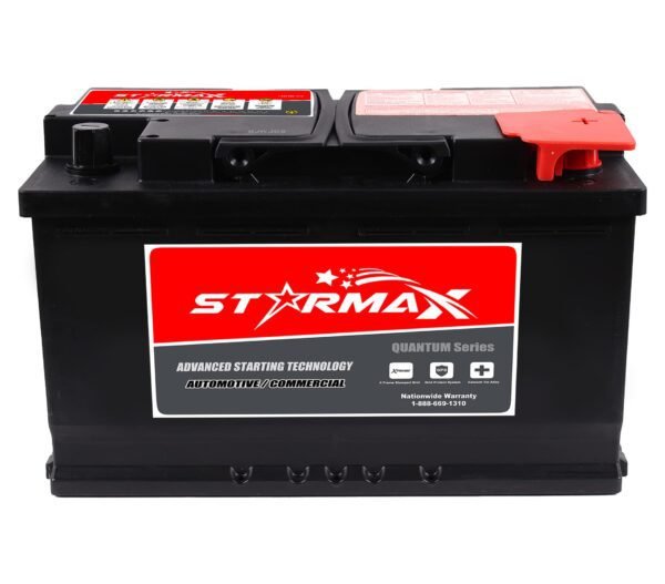 Starmax Quantum 49-1000AGM Group 49 AGM H8 (LN5,49) Auto/ Car/Truck Battery, 1050CA, 850CCA, RC150