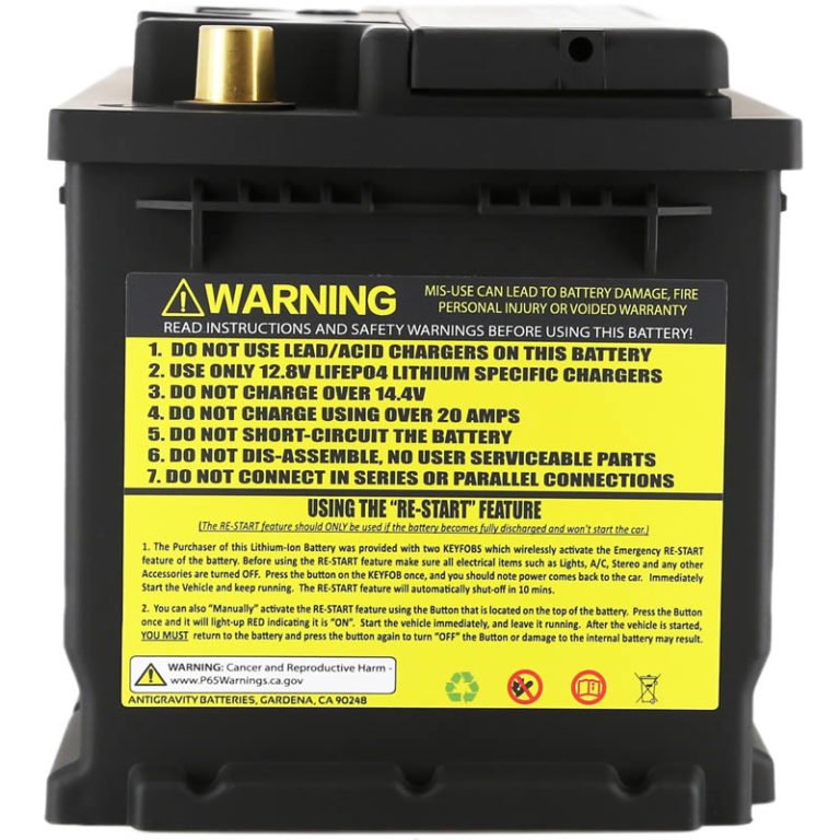 Antigravity H8 Group 49 Lithium Car Battery 1800 CA 60 Ah with Wireless Keyfob Jump Starting - AG-H8-60-RS 2 Antigravity H8 Group 49 Lithium Car Battery 1800 CA 60 Ah with Wireless Keyfob Jump Starting - AG-H8-60-RS - Image 2