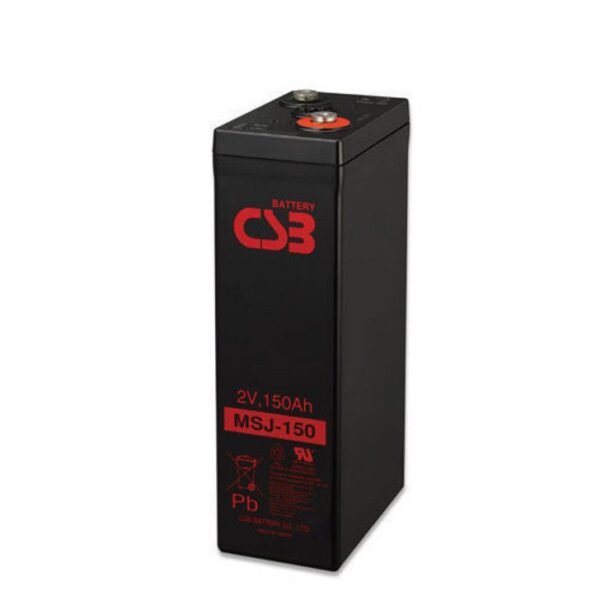 CSB MSJ150 2V 155Ah Sealed Lead Acid Battery