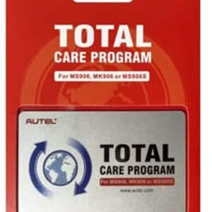 Autel MS906S and MS906 Maxisys Tablets 1-Year Total Care Program Card (MS906S1YR)