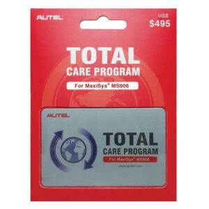 Autel MS906 One Year Total Care Program Card with Updates & Warranty (38001988)