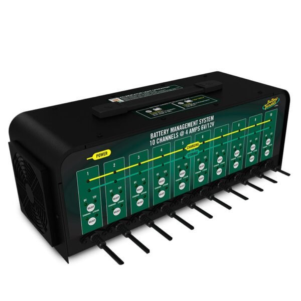 Battery Tender® 10-Bank 6V/12V, 4 AMP Selectable Battery Charger