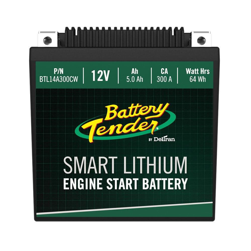 Battery Tender BTL14A300CW 12V 5.0Ah 300CA Lithium Engine Start Battery with Smart BMS – High Performance 1 Battery Tender BTL14A300CW 12V 5.0Ah 300CA Lithium Engine Start Battery with Smart BMS – High Performance