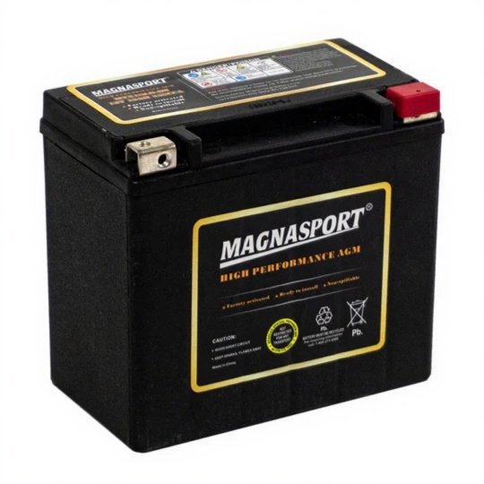 Magnasport MTX16LB-BS High Performance AGM Powersport Battery – Factory Activated, Maintenance Free, 12V 1 MTX16LB BS