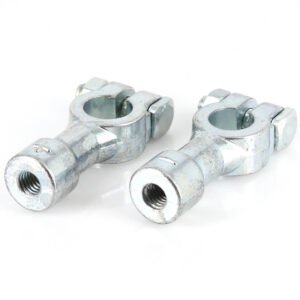 TOP POST TO SIDE TERMINAL ADAPTERS
Converts a top-post battery to accept side-terminal connections.
Most often used with Group 75/78 Batteries.
