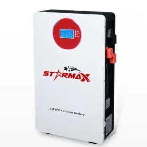 Starmax 12.8V 100Ah LiFePO₄ Lithium Battery – 1.28kWh, Square Cell, 3000+ Cycles