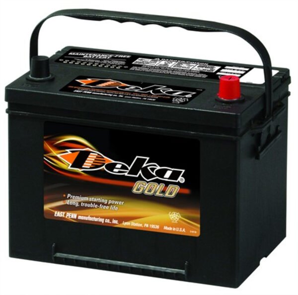 Deka 659MF Pow-R-Surge Group 59 Gold Automotive battery, 590CCA, 100RC, 725CA