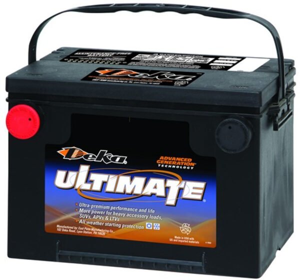 Deka 647MF Pow-R-Surge Group 47 (H5/L2) Gold Automotive battery, 650CCA, 100RC, 800CA