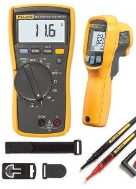 Fluke 116/62 MAX+ HVAC/R Technician's Combo Kit