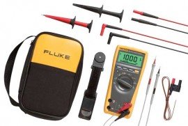 Fluke 179/EDA2 True RMS Digital Multimeter and Deluxe Accessory Combo Kit